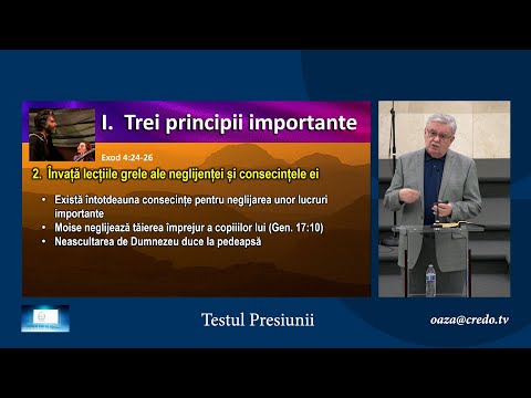 Oaza de liniște - Testul Presiunii