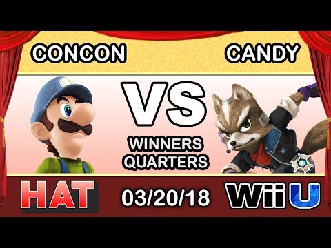 HAT 14 - MrConCon (Luigi) Vs. Candy (Fox) Winners Quarters - Smash 4