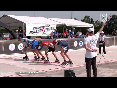 500 Mts Sprint Junior Men -  Semi Final | European Championships 2023 - Valence D'Agen