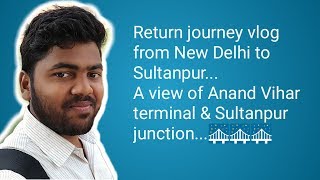 preview picture of video 'Anand vihar terminal ka ek suhana view jise aapne kavi ni dekha hoga....#newdelhi #delhi_vlog #delhi'