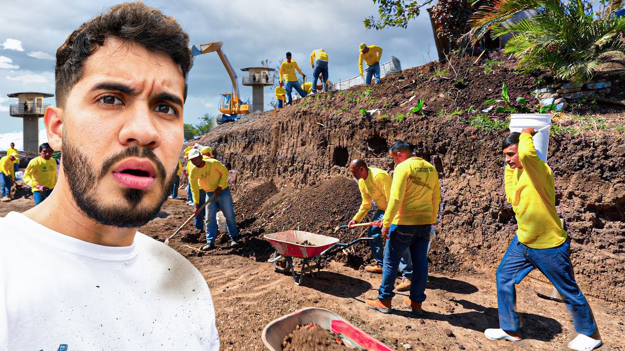 THEIR PUNISHMENT IS WORKING FOR FREE | Nayib Bukele’s Prison 🇸🇻