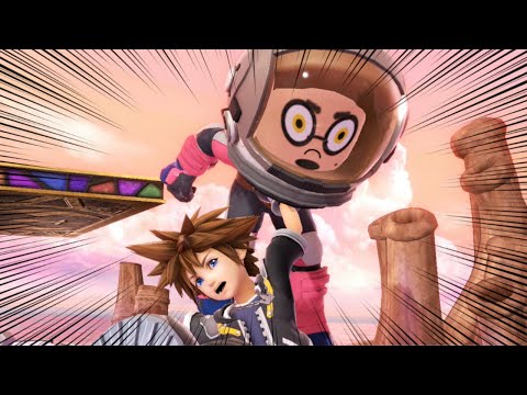 Super Smash Bros. Ultimate: Offline: Carls493 (Sora) Vs. Squiggles (Mii Brawler)
