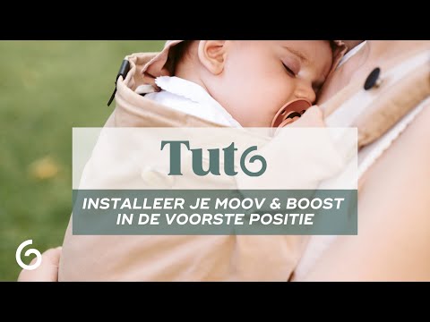 TUTO: hoe de MOOV & BOOST draagzak in de voorste positie te installeren