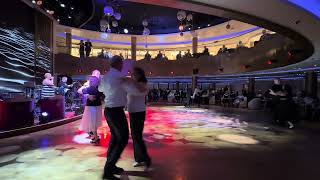 Cunard Queen Anne, June 2025. Black and White Gala, Amethyst Duo, a Waltz