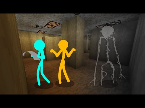 Stickman VS Backrooms Maze - AVM Shorts Animation