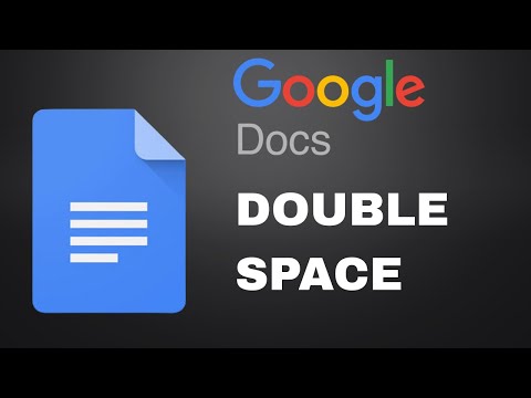 How To Double space In Google Docs