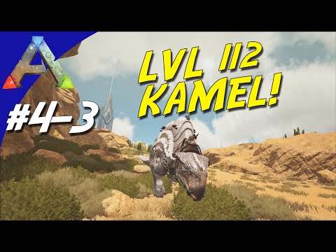 LVL 112 KAMEL / MORELLATOPS TAMING! - ARK Survival Evolved Dansk Sæson 4 - Ep 3 (Scorched Earth)
