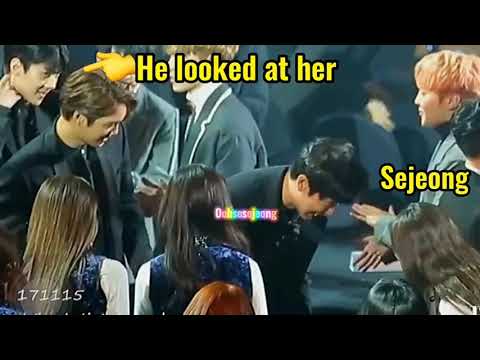 SESE AAA 2017 Interaction- Sehun x Sejeong