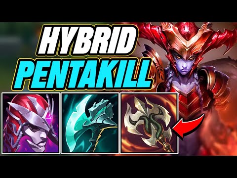 Hybrid Shyvana Top Does SO Much Damage I Got A Pentakill!