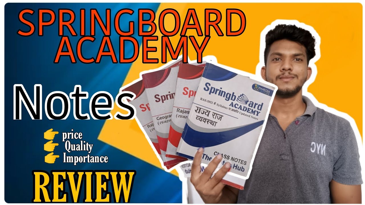 Watch video springboard notes review | springboard notes for RAS | Springboard notes Rajasthan gk |by raj meena Now springboard notes review | springboard notes for RAS | Springboard notes Rajasthan gk |by raj meena
