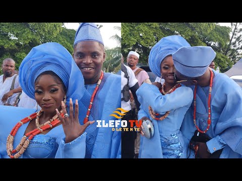 LOVE LIVES HERE AS NOLLYWOOD FILM MAKER & GOVERNOR ADELEKE SON LUKMAN WED LOVE OF HIS LIFE