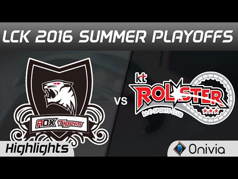 ROX vs KT Highlights Game 1 LCK Champions Summer Playoffs Finals 2016 ROX Tigers vs KT Rolster