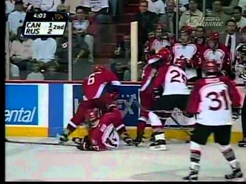 1999 World Junior Gold Medal Game Canada VS Russia AT WINNIPEG ARENA Part 4 / 10