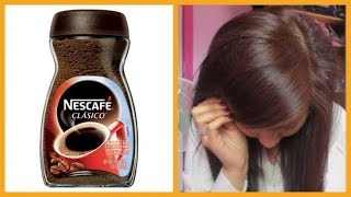 Dye your hair naturally shiny brown at home and cover white hair with ingredients from the kitchen