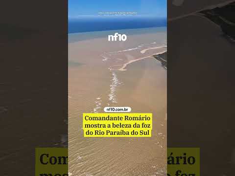 ☀️ COMANDANTE ROMÁRIO MOSTRA A BELEZA DA FOZ DO RIO PARAÍBA DO SUL #nf10online