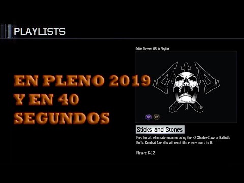 Black Ops 3 Sticks and Stones en 40 segundos