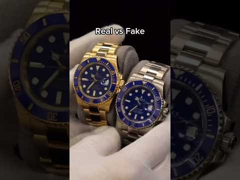 Spotting a fake Rolex? Check out this trick to ensure your watch is the real deal! #bigmoewatches