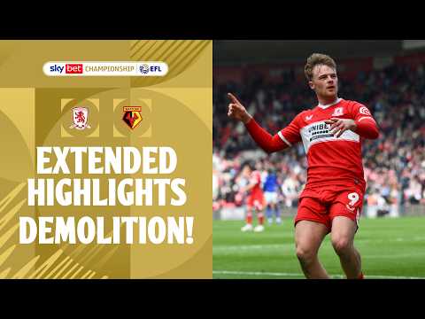 FC Middlesbrough 5-1 FC Watford 