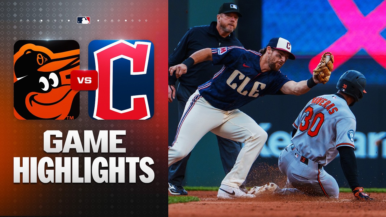 ⚾ [MLB] 볼티모어 오리올스 vs 클리블랜드 가디언스 하이라이트