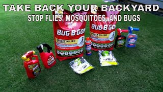 Get rid of flies, mosquitoes, and other bugs