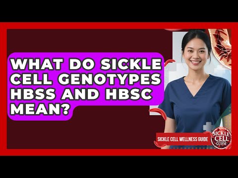 What Do Sickle Cell Genotypes HbSS And HbSC Mean? - Sickle Cell Wellness Guide