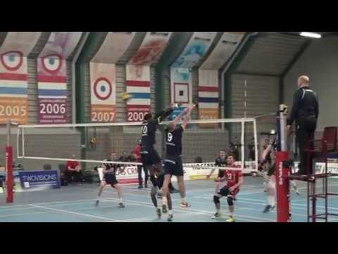 Topdivisievolleybal CAS-CRM /ZVH  Vs  HLB v Daal /DS 24-03-2018