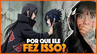 [REACT] Que HORRIVEL o que o Itachi fez com o Sasuke!  Ep 83-85
