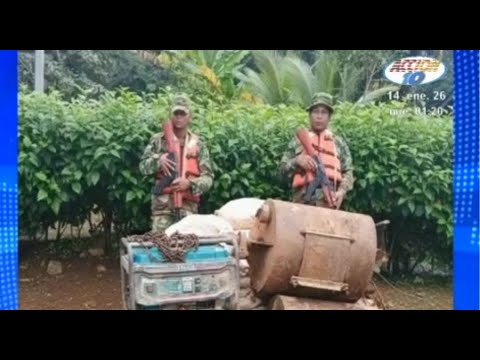 Ejército de Nicaragua captura a 12 personas en operativos fronterizos de Río San Juan