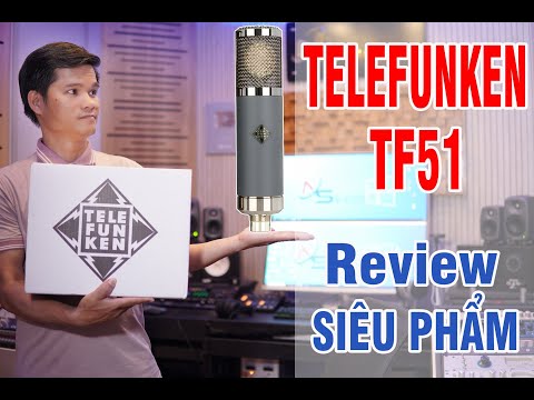 TELEFUNKEN TF51 - MIROPHONE THU ÂM HÁT LIVE CAO CẤP - REVIEW NISSIAUDIO