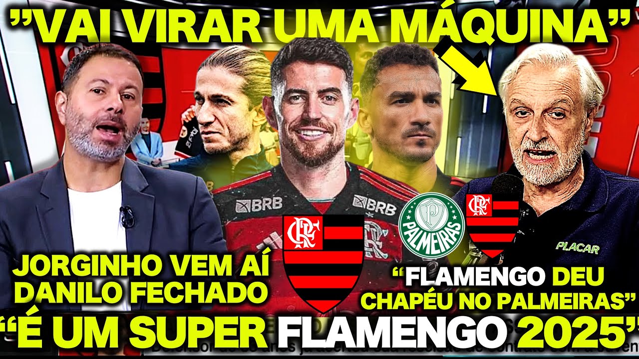 SORMANI RASGA ELOGIOS ao FLAMENGO ! “COM A CHEGADA de DANILO e JORGINHO o FLAMENGO VIRA UMA MÁQUINA