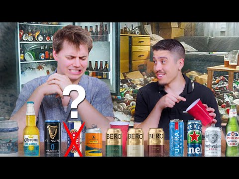 Ranking EVERY Non-Alcoholic Beer... ft. Spencer Bernard