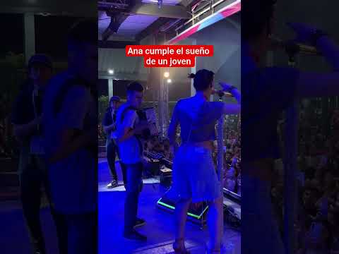 👏Ana del castillo cumple sueño a joven con discapacidad