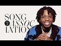 Jacquees Sings 'B.E.D', Bruno Mars, and Raps Future in ROUND 2 of Song Association | ELLE