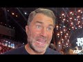 EDDIE HEARN IMMEDIATE REACTION TO MOSES ITAUMA DESTROYING DILLIAN WHYTE IN ROUND ONE