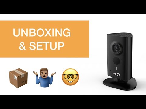 Unboxing & Setup: Oco HD Simple Home Monitoring Camera