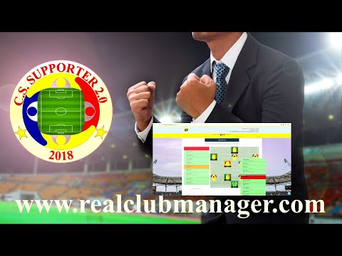 Fii MANAGER-ul unui club real de fotbal, CS SUPPORTER 2.0!
