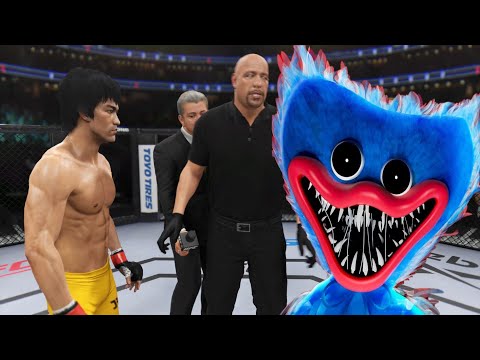 UFC 4 Bruce Lee vs Huggy Wuggy | EA Sports UFC 4
