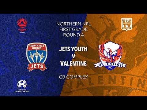 2019 NPL Northern NSW u20s and 1st Grade - Round 4 Catchup - Newcastle Jets Youth v Valentine FC