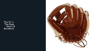 Video thumbnail: Review: Wilson A2000 H12 12" Fastpitch Softball Glove (WBW10043812)