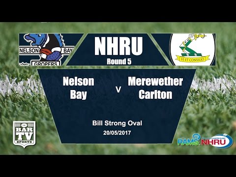 2017 NHRU Round 5 Premier 1 - Nelson Bay Gropers v Merewether Carlton