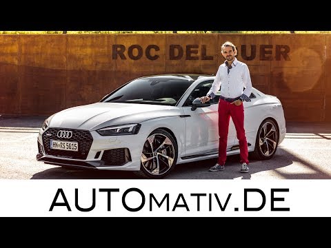 Audi RS5 Coupé (2018) im Test (2.9 Liter, V6 Biturbo mit 450 PS und 600 Nm) - Fahrbericht