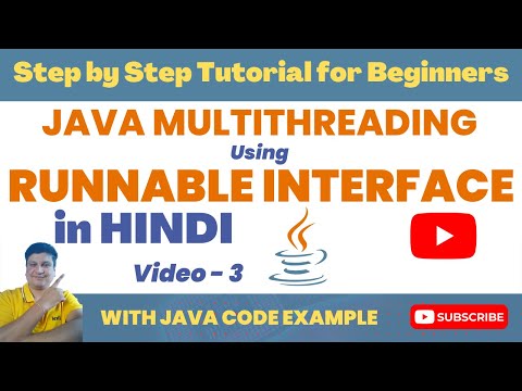Java Multithreading With Code Example Using Runnable Interface In Hindi