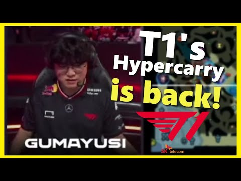 T1 Gumayusi deals 9k Damage in one Fight