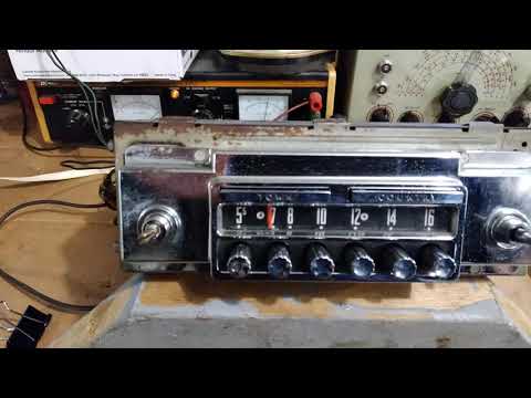 1957 Thunderbird Motorola 79M Radio "Town and Country"