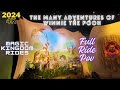 4K The Many Adventures Of Winnie The Pooh Ride Front Row POV Magic Kingdom Park WDW 4 14 24