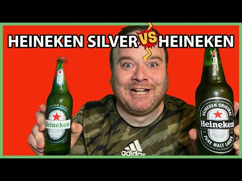 Heineken Silver |4%| VS Heineken |5%| Lager Battle!
