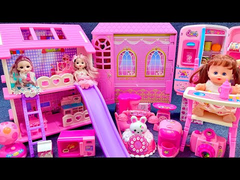 14 Minutes Satisfying with Unboxing Barbie Dream House Collection Review Toys｜ASMR