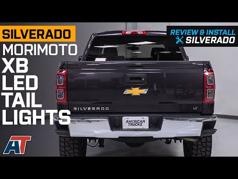 2014-2018 Silverado 1500 Morimoto XB LED Tail Lights; Red Review & Install