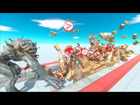 🌈 New Unit SCOURGE Destroy Earth With Spartans - 🐉 Animal Revolt Battle Simulator 🐲