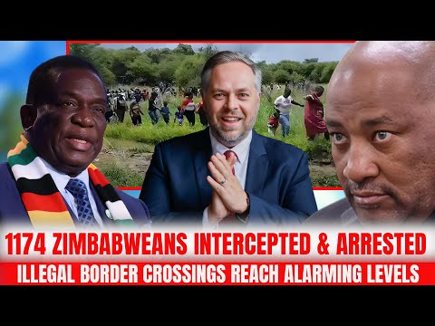 1,174 Zimbabweans Intercepted and Arrested | South Africa Overwhelmed by Illegal Border Crossings